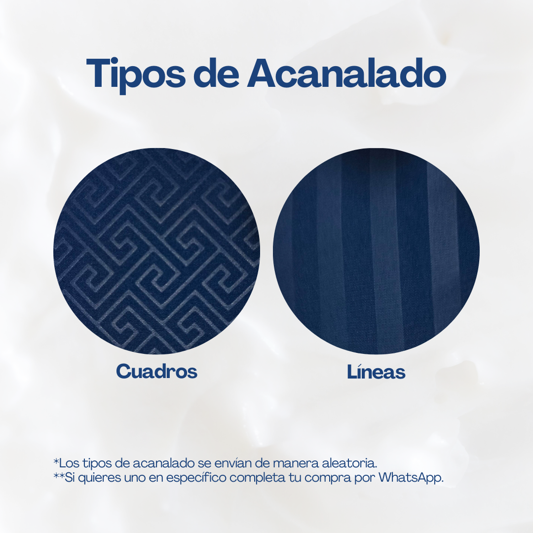 Sábanas Azul Oscuro