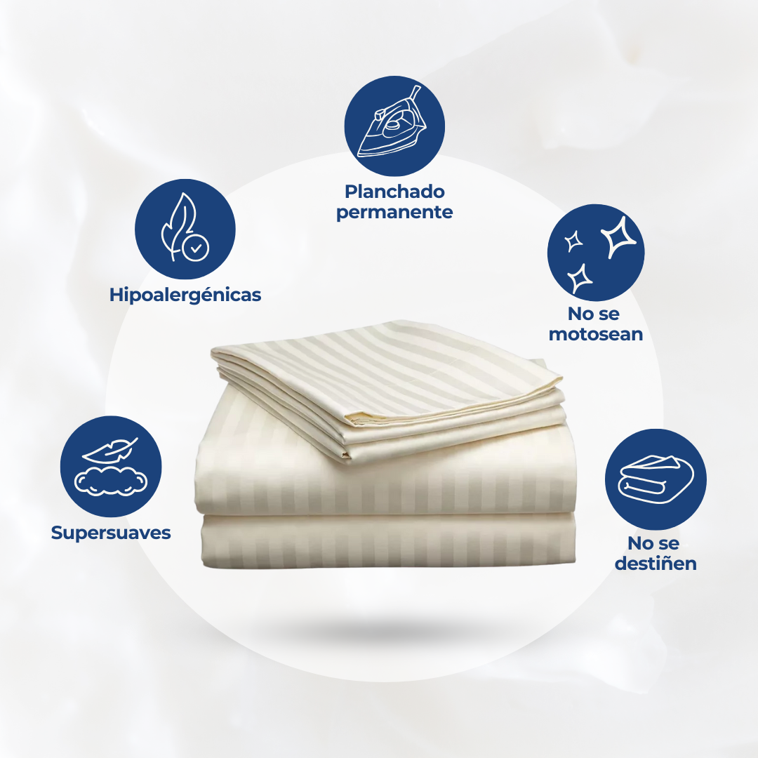 Sábanas Beige